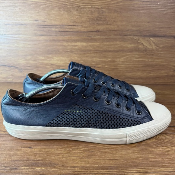 John Varvatos Chuck Taylor II Converse Blue Leather Men’s Size 12 Shoes Sneakers